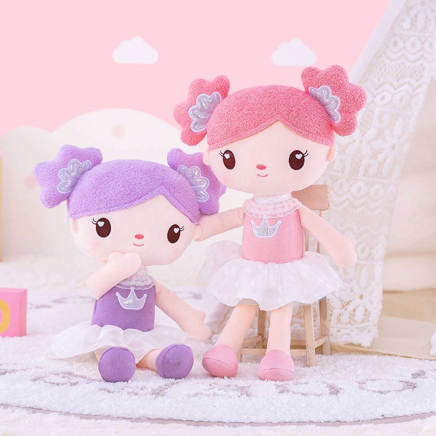 Discover the Personalized Candy Princess Doll in Purple by Gloveleya - Gloveleya Official