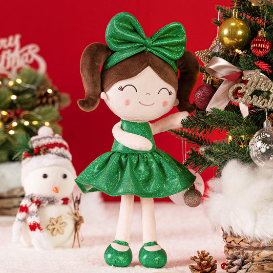 The Perfect Christmas Gift: Gloveleya Christmas Baby Girl Gifts Plush Doll - Green