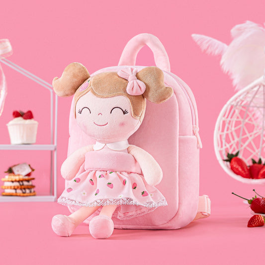 Gloveleya Fruit Doll Backpack-Strawberry: A Sweet Gift for Girls - Gloveleya Official