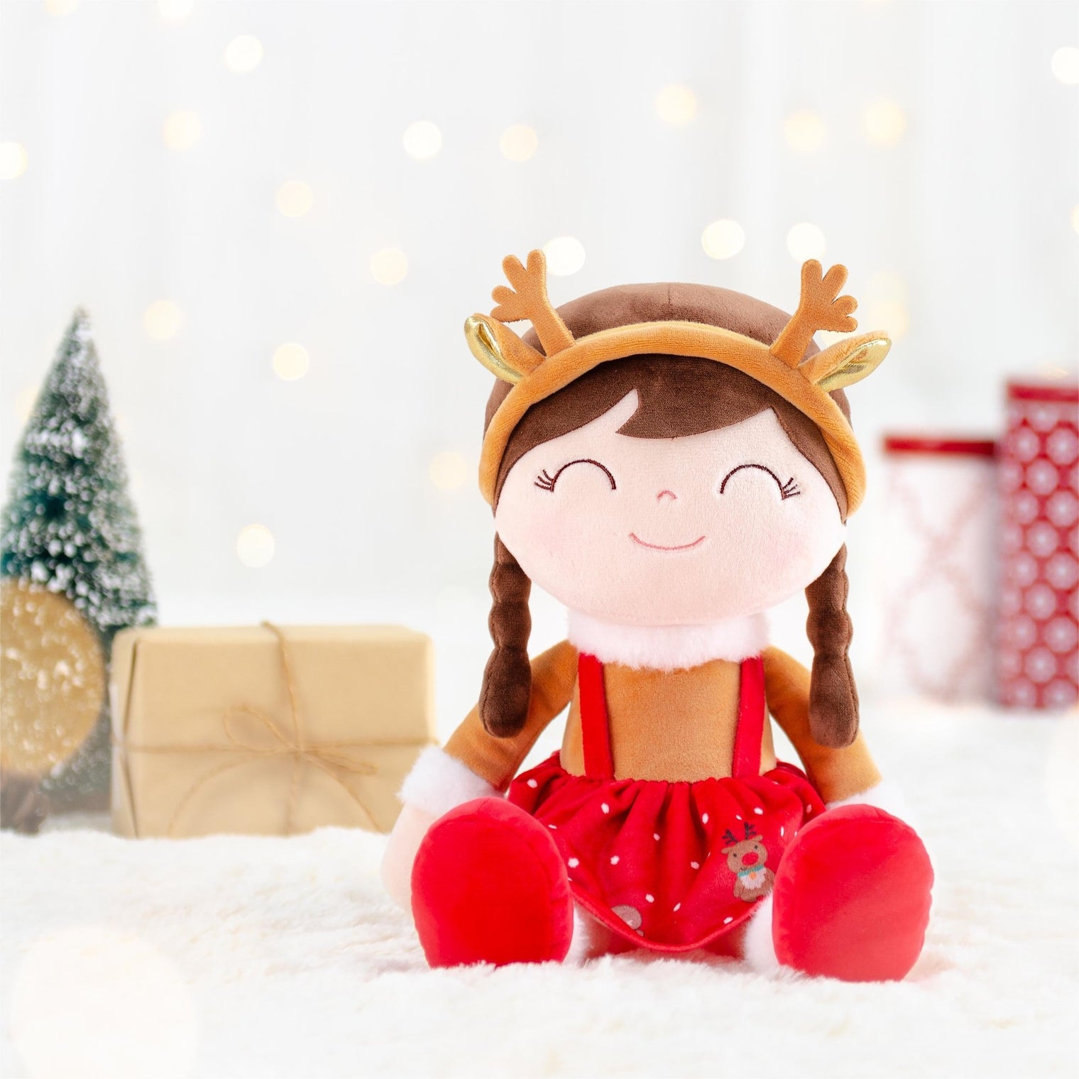 Gloveleya Limited Edition Christmas Elk Doll: The Perfect Personalized Holiday Gift - Gloveleya Official