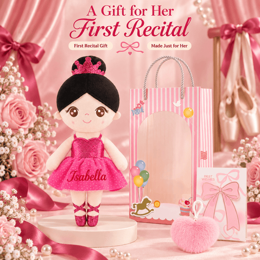 The Perfect First Dance Recital Gift: A Personalized Ballerina Doll for Her Big Moment - Gloveleya Official