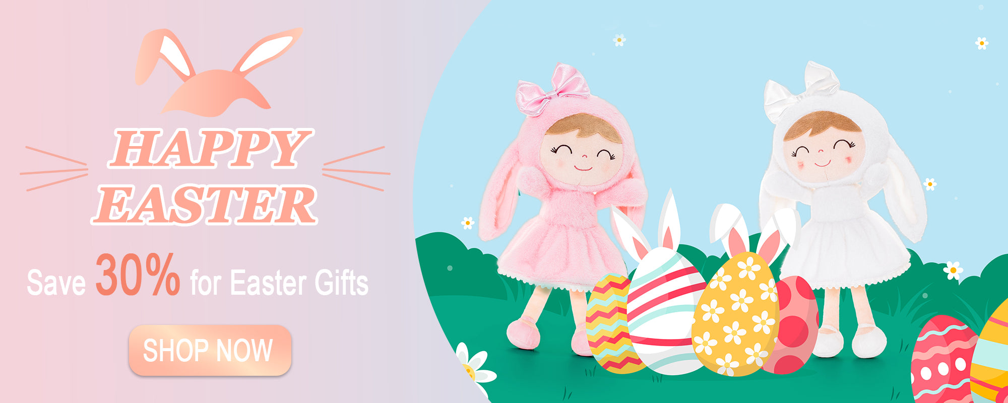 Personalized Easter Bunny Dolls – Unique Gifts for Kids | Gloveleya