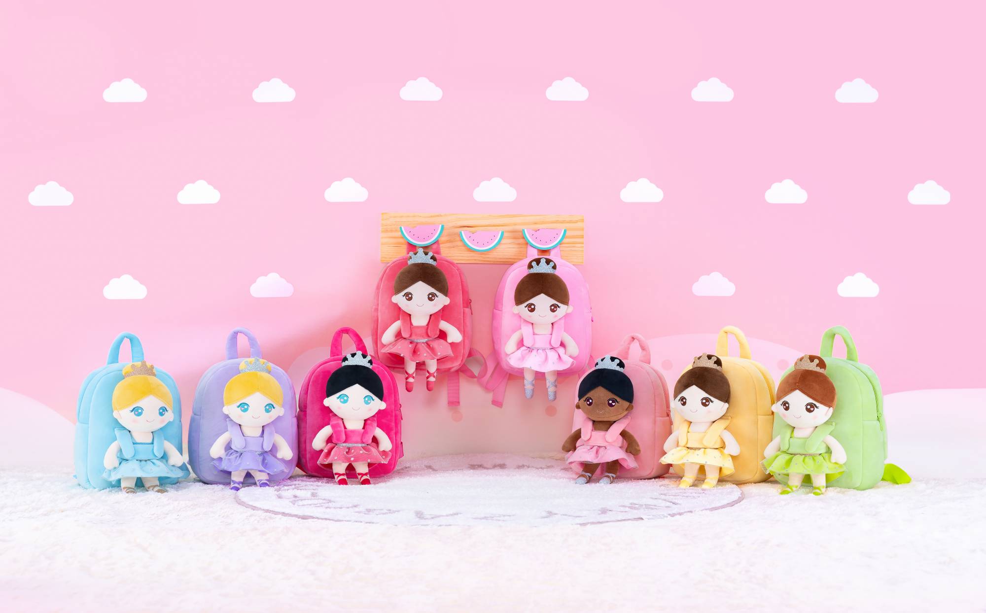 Personalized Ballet Girl Doll Backpacks – Unique Gifts for Kids | Gloveleya
