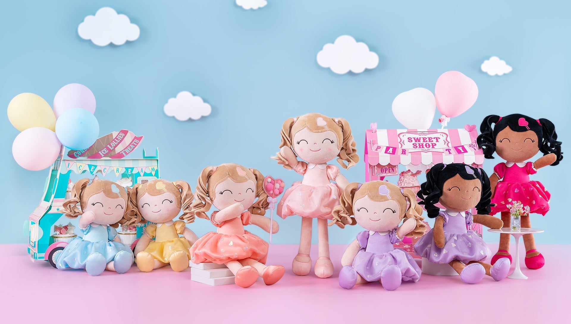 Curly Hair Dolls