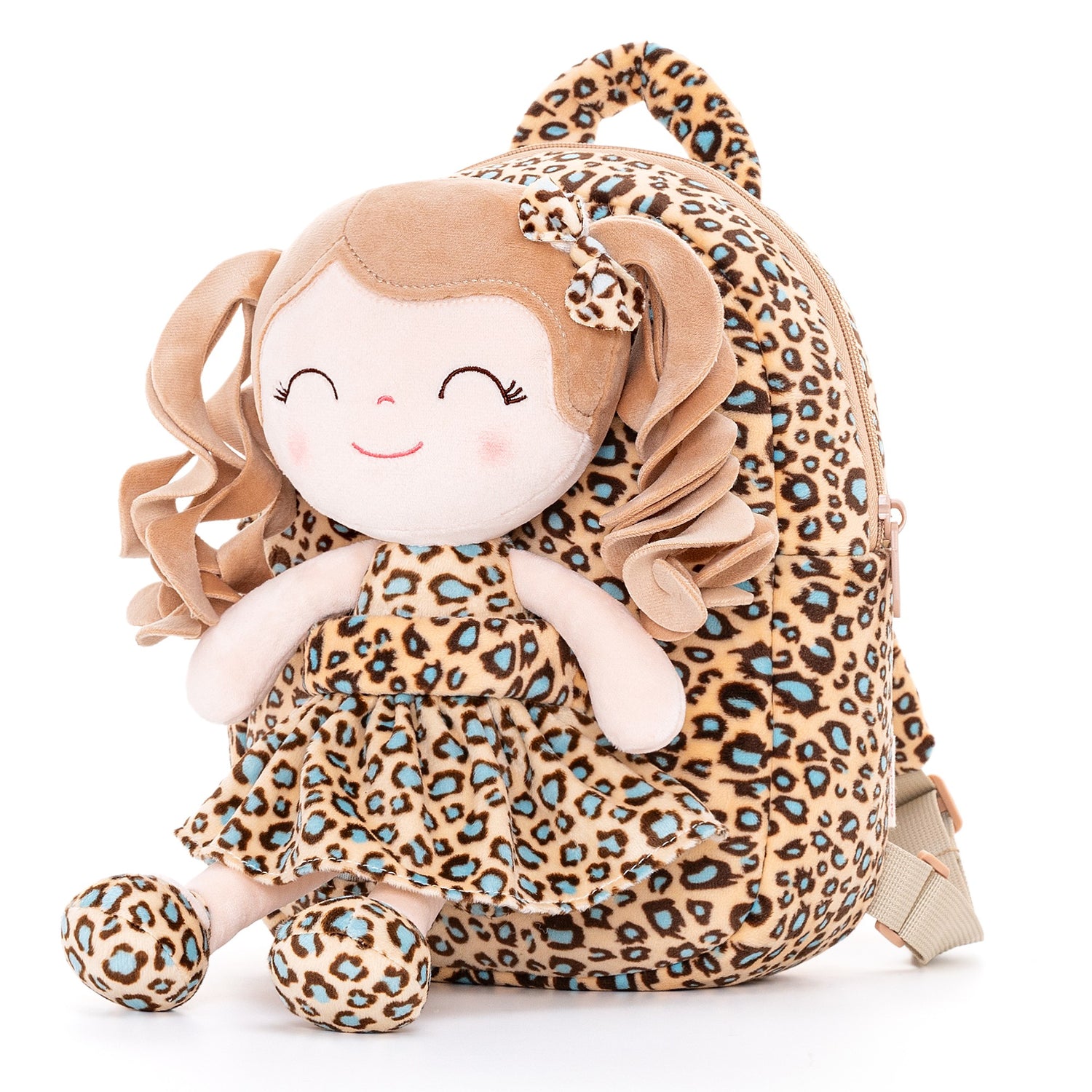 Personalized Curly Hair Doll Backpacks – Unique Gifts for Kids | Gloveleya