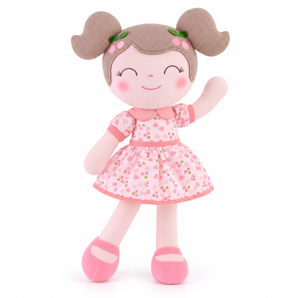 Muñecas Cherry Girl personalizadas de 16 pulgadas de Gloveleya en color rosa 