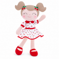 Load image into Gallery viewer, Gloveleya 16-Inch Personalized Spring Cherry Girl Doll – Red
