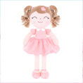 Load image into Gallery viewer, Gloveleya 16-inch Personalized Plush Dolls Curly Love Heart Princess Dolls - Pink
