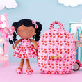 Bild in Galerie-Betrachter laden, Gloveleya 9-inch Personalized Spring Girl Love Heart Dolls Backpacks Tanned Pink - Gloveleya Offical
