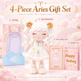 Load image into Gallery viewer, Aries Zodiac Doll Gift Set – 17-Inch Birthday Gift for Girls
