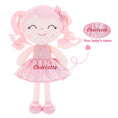 Cargar la imagen en la vista de la galería, Gloveleya 12-inch Personalized Curly Hair Glitter Pinstripe Dress Dolls  Series
