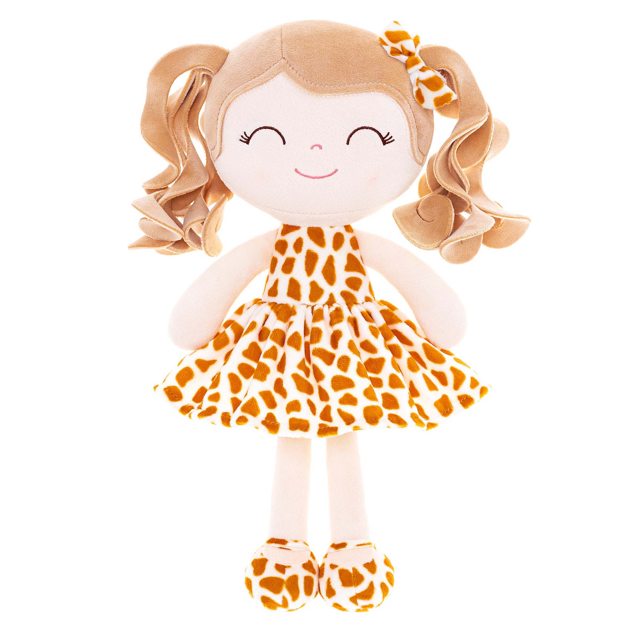 [Auto 20% Off] Personalized 12-inch Plush Baby Doll Birthday Girl Gift Idea