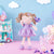 Personalized Love Curly Princess Doll - Purple - Gloveleya Offical