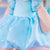 Personalized  Love Curly Princess Doll- Blue