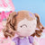 Personalized Love Curly Princess Doll - Purple - Gloveleya Offical