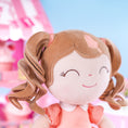 Cargar la imagen en la vista de la galería, Personalized  Love Curly Princess Doll - Orange - Gloveleya Offical
