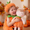 Cargar la imagen en la vista de la galería, Calabaza personalizada para niña de Halloween de Gloveya
