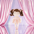 Charger l'image dans la visionneuse de la galerie, Personalized 14-inch Gloveleya Plush Dolls Curly Ballerina Dolls
