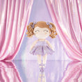 Load image into Gallery viewer, Personalized 14-inch Gloveleya Plush Dolls Curly Ballerina Dolls
