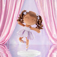 Bild in Galerie-Betrachter laden, Personalized 14-inch Gloveleya Plush Dolls Curly Ballerina Dolls
