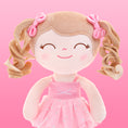 Load image into Gallery viewer, Gloveleya 14-inch Personalized Plush Dolls Curly Ballerina Series Peach Ballet Dream
