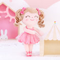 Load image into Gallery viewer, Personalized Gloveleya Curly Ballet Girl Princess Dolls Peach 13 inches - Gloveleya Offical
