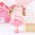 Personalized Gloveleya Curly Ballet Girl Princess Dolls Peach 13 inches - Gloveleya Offical