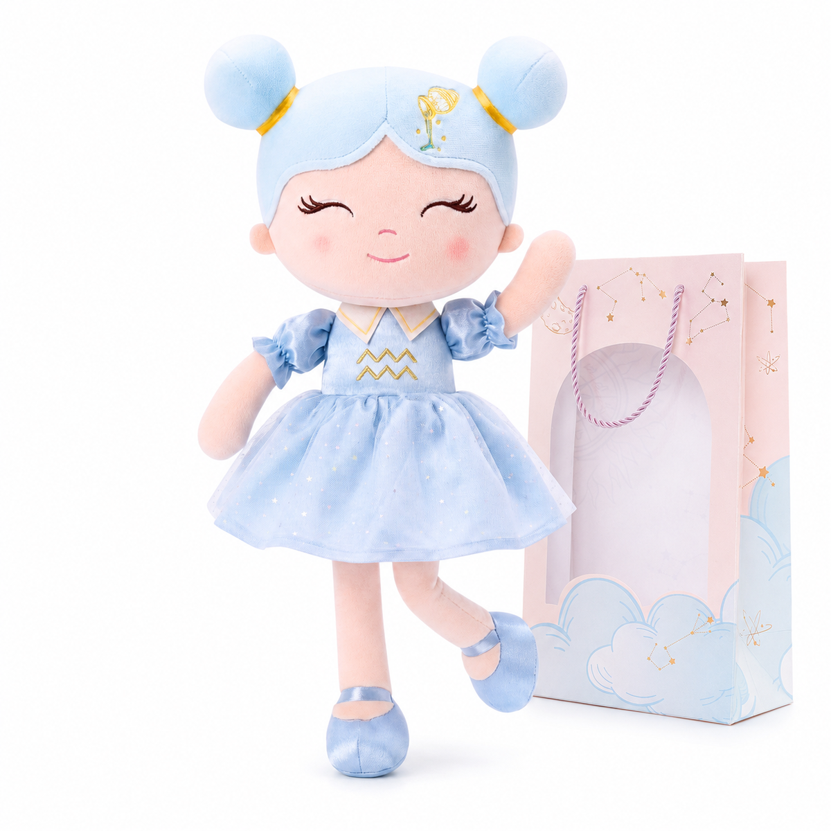 12 Zodiac Doll Collection – 17-Inch Astrology Birthday Gift Set for Girls