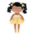 Personalized Gloveleya Curly Ballet Girl Princess Dolls Tanned Gold 13 inches
