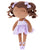 Personalized Gloveleya Curly Ballet Girl Princess Dolls Tanned Purple 13 inches - Gloveleya Offical