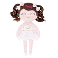 Cargar la imagen en la vista de la galería, Gloveleya 14-inch Personalized Plush Dolls Curly Ballerina Series White Ballet Dream
