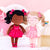 Personalized Gloveleya Curly Ballet Girl Princess Dolls Tanned Rose 13 inches - Gloveleya Offical