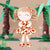Personalized Gloveleya Curly Hair Dolls with Giraffe Costume 12inches(30CM)