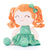 Personalized Gloveleya Curly Plush Dolls Shiny Glitter Green Dress 12inches(30CM) - Gloveleya Offical