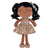 Personalized Gloveleya Curly Hair Dolls Tanned Skin with Leopard Dress 12inches(30CM) - Gloveleya Offical