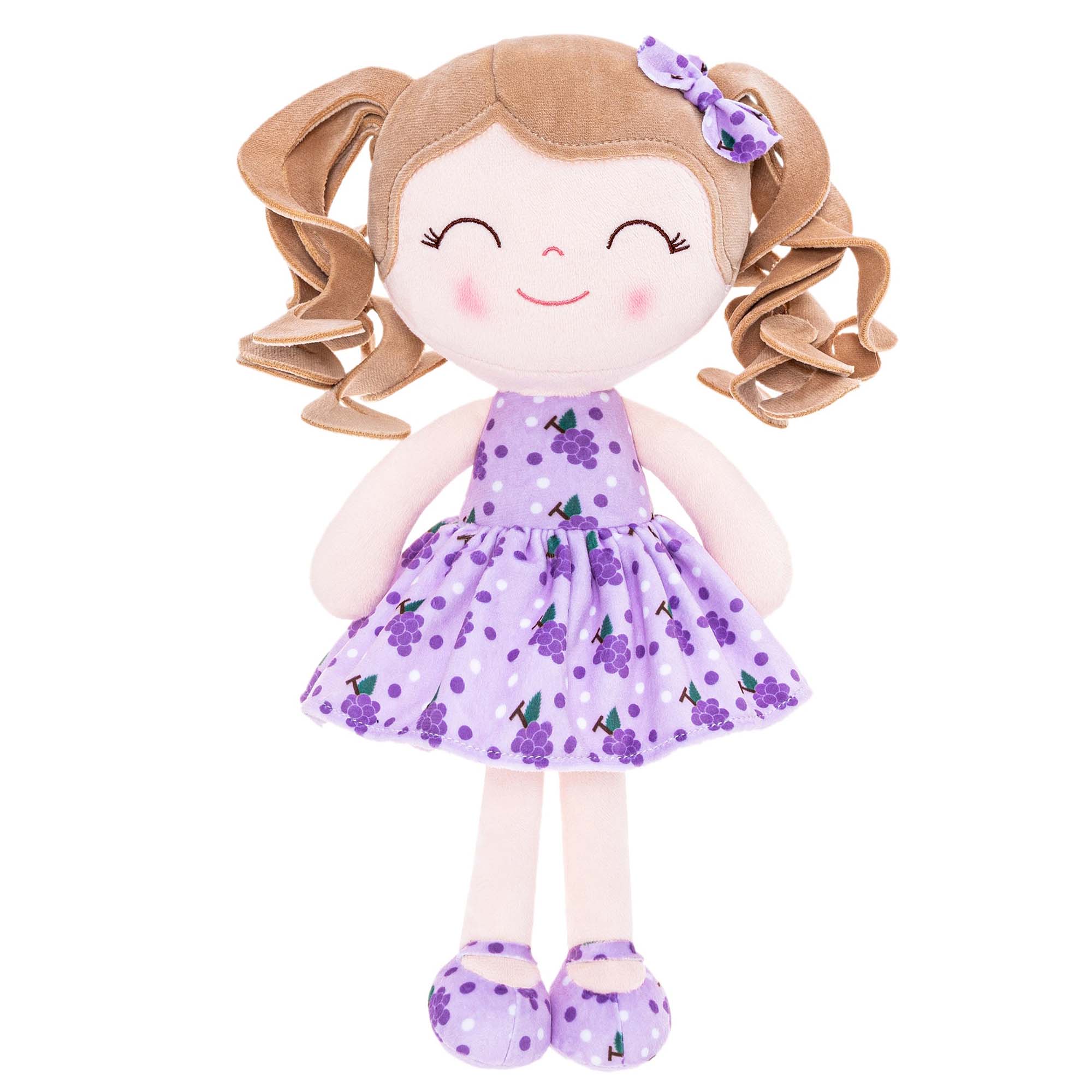 [Auto 20% Off] Personalized 12-inch Plush Baby Doll Birthday Girl Gift Idea