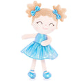 Carica l'immagine nel visualizzatore della galleria, Gloveleya 12-inch Personalized Plush Dolls Curly Haired Iridescent Girls
