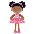 Load image into Gallery viewer, Gloveleya 12-inch Personalized Plush Dolls Curly Haired Iridescent Girls - Tanned Rose
