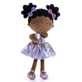 Carica l'immagine nel visualizzatore della galleria, Gloveleya 12-inch Personalized Plush Dolls Curly Haired Iridescent Girls
