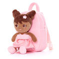 Load image into Gallery viewer, Lazadagifts 9-inch Personalized Magical Girl Backpacks with Plush Julia Doll - Gloveleya Offical
