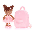 Load image into Gallery viewer, Lazadagifts 9-inch Personalized Magical Girl Backpacks with Plush Julia Doll - Gloveleya Offical
