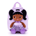 Load image into Gallery viewer, Lazadagifts 9-inch Personalized Magical Girl Backpacks with Plush Brianna Doll - Gloveleya Offical
