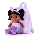 Charger l'image dans la visionneuse de la galerie, Lazadagifts 9-inch Personalized Magical Girl Backpacks with Plush Brianna Doll - Gloveleya Offical
