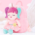 Load image into Gallery viewer, Lazadagifts 9-inch Personalized Magical Girl Backpacks with Plush Stella Doll - Gloveleya Offical
