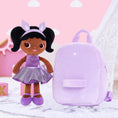 Cargar la imagen en la vista de la galería, Lazadagifts 9-inch Personalized Magical Girl Backpacks with Plush Brianna Doll - Gloveleya Offical
