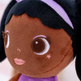 Cargar la imagen en la vista de la galería, Lazada 17-inch Personalized Magical Princess Dolls Africa American Girls Gifts Brianna - Gloveleya Offical
