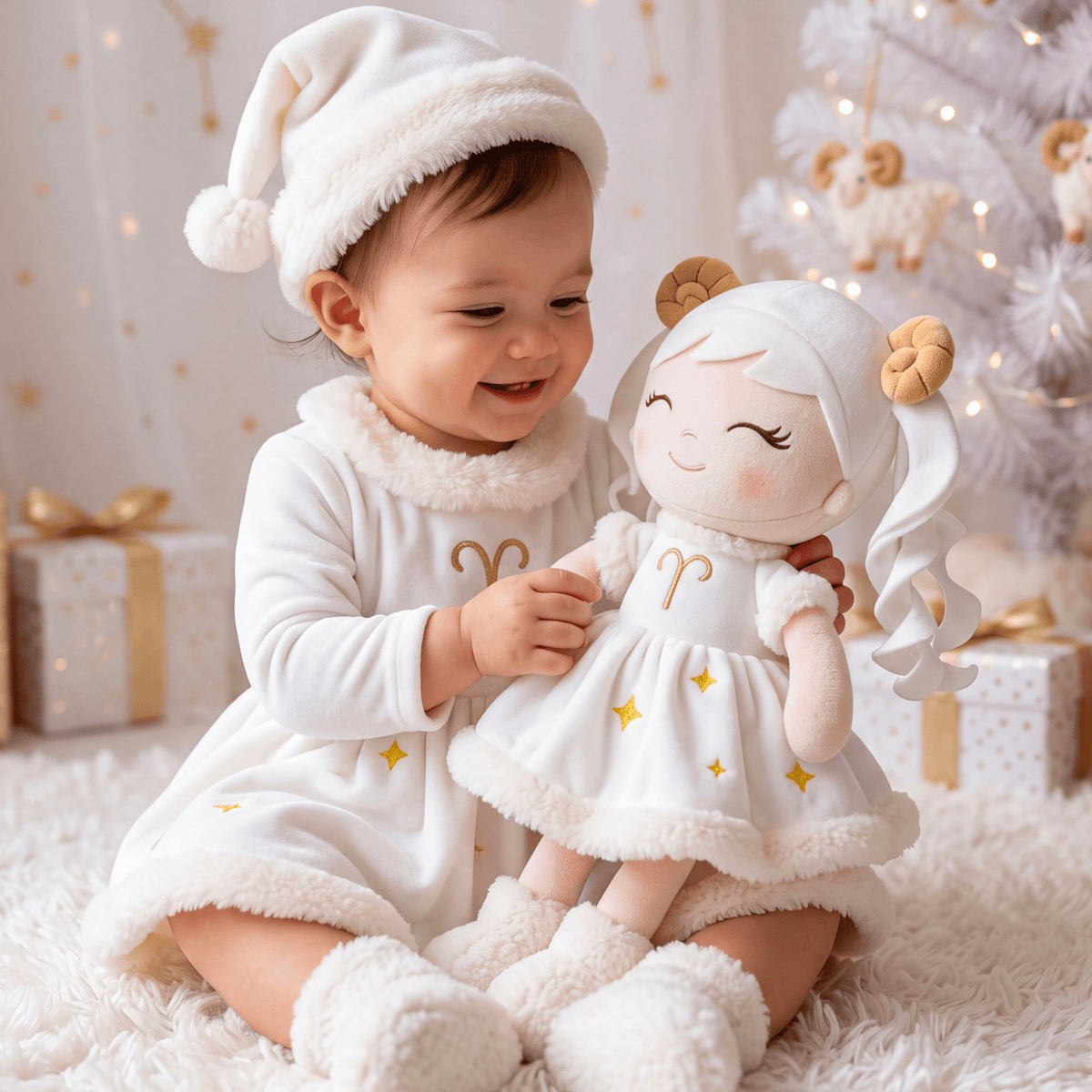 Aries Zodiac Doll Gift Set – 17-Inch Birthday Gift for Girls - Gloveleya Official