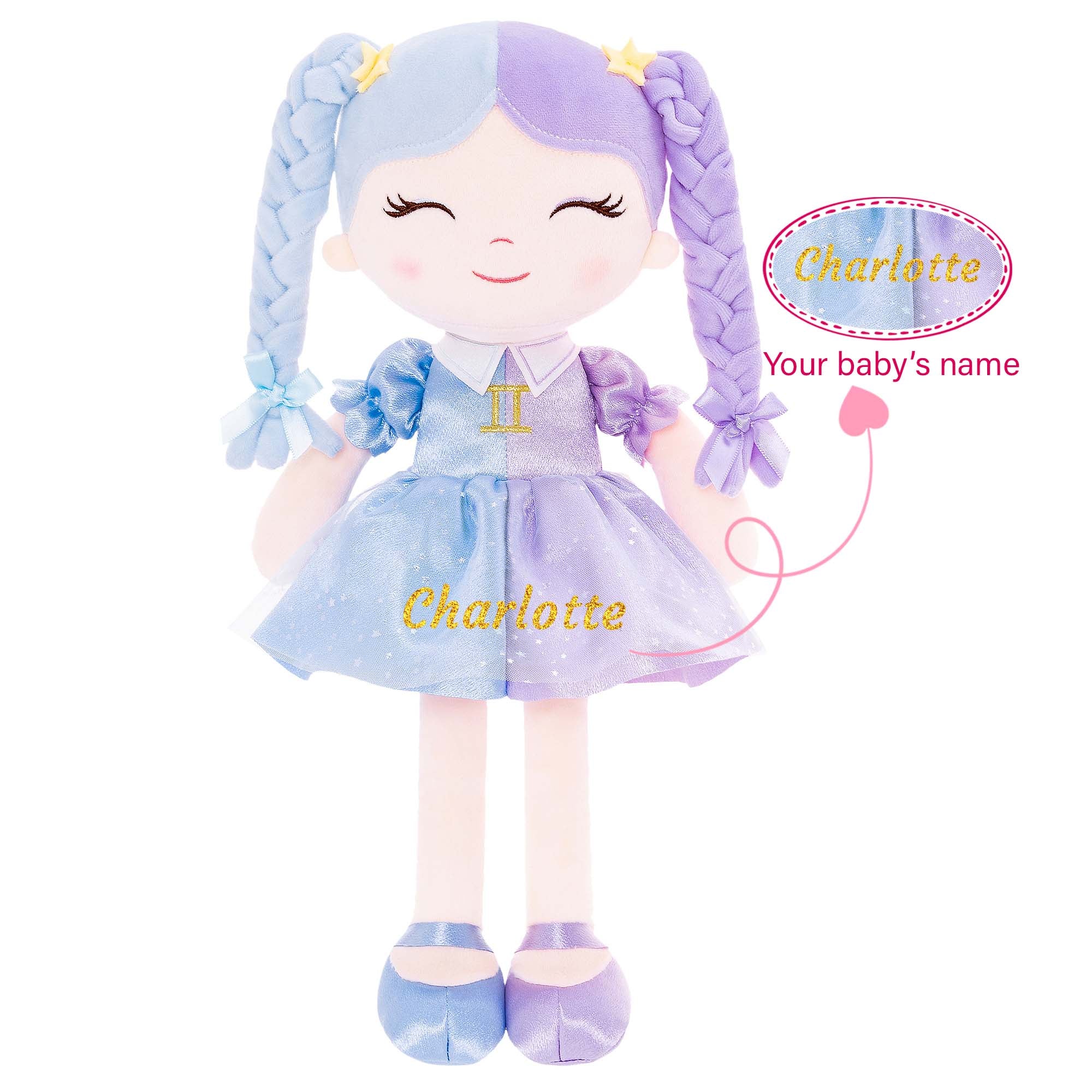 Arteeksdoll 17 - inch Personalized Constellation Zodiac Dolls Series - Gloveleya Official