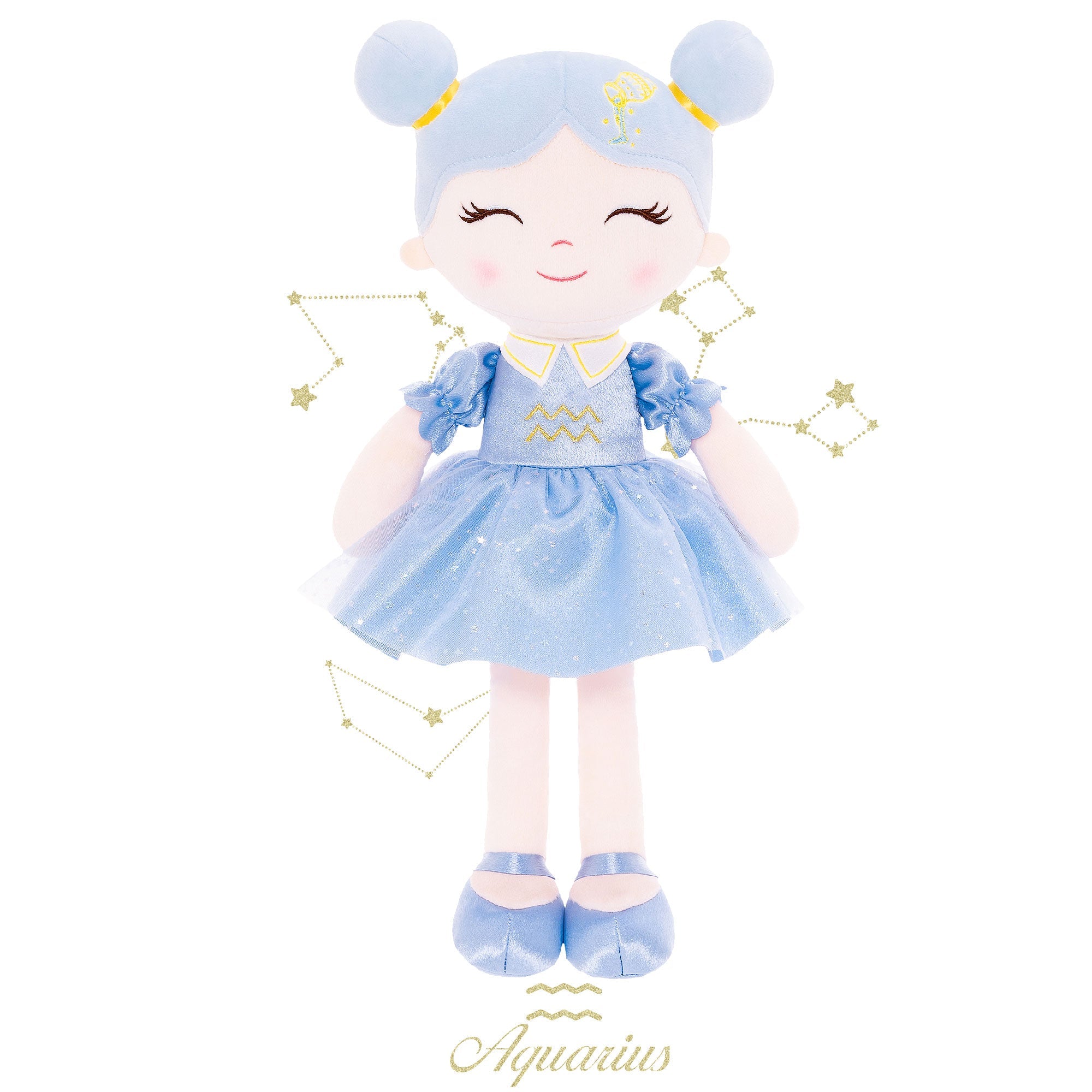 Arteeksdoll 17 - inch Personalized Constellation Zodiac Dolls Series - Aquarius - Gloveleya Official