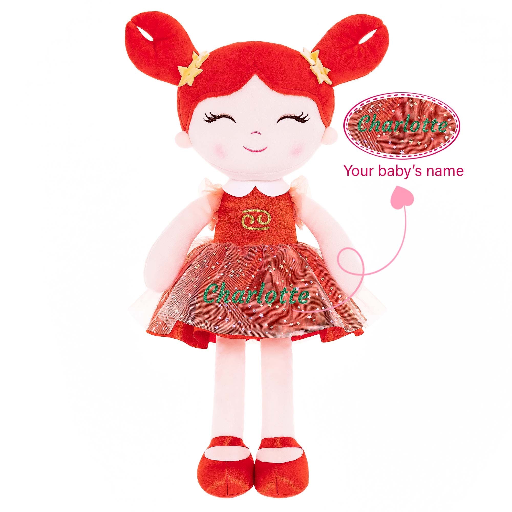 Arteeksdoll 17 - inch Personalized Constellation Zodiac Dolls Series - The Crab - Gloveleya Official